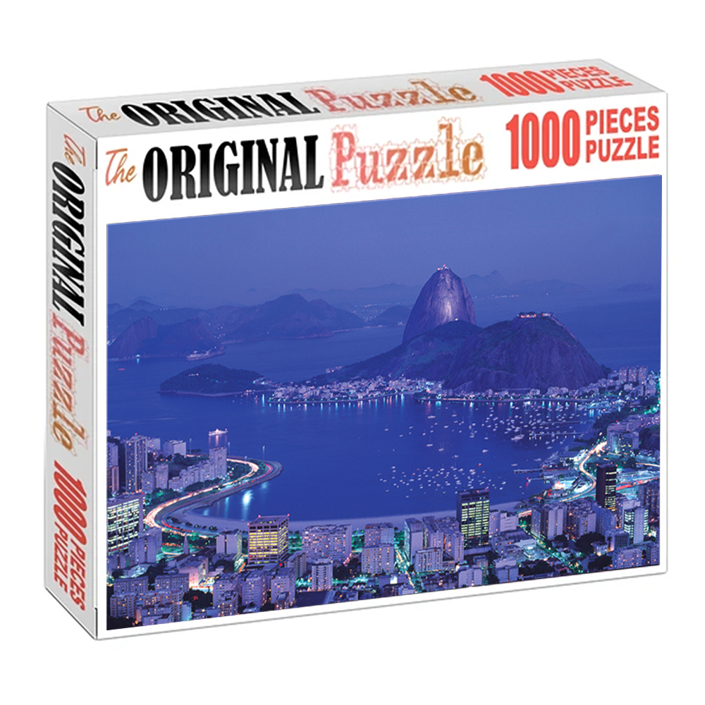 Sugarloaf Mountain 1000 Piece Jigsaw Puzzle Toy For Adults and Kids