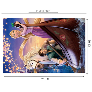 Tangled Wooden 1000 Piece Jigsaw Puzzle Toy For Adults and Kids