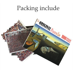 The Persistence Of Memory Wooden 1000 Piece Jigsaw Puzzle Toy For Adults and Kids