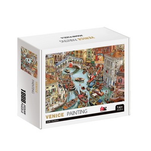 Venice Painting Wooden 1000 Piece Jigsaw Puzzle Toy For Adults and Kids